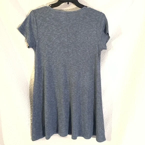 Never Worn! Love, Fire Blue Knit Midi Dress - Picture 5 of 5